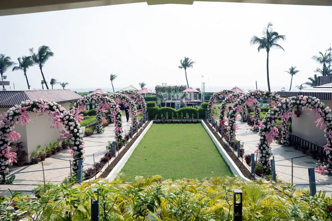 Beachfront Event Lawns — Hotel Holiday Resort Puri